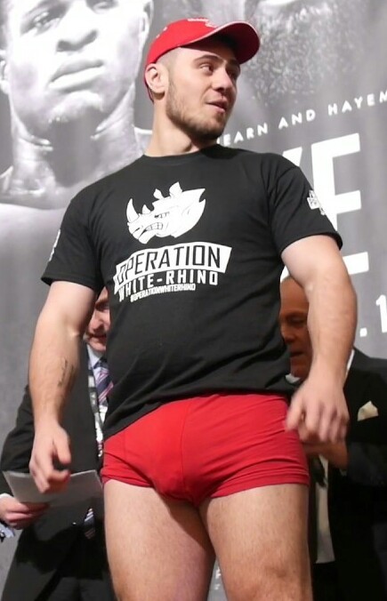 davidmuhn:  Boxer David Allen has enlarged himself over the last few years, I think