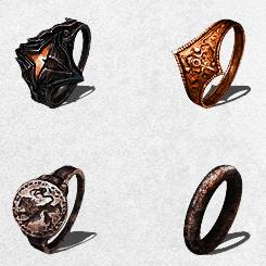 firaja:  The rings of Dark Souls   ▷ Requested by anonymous. 