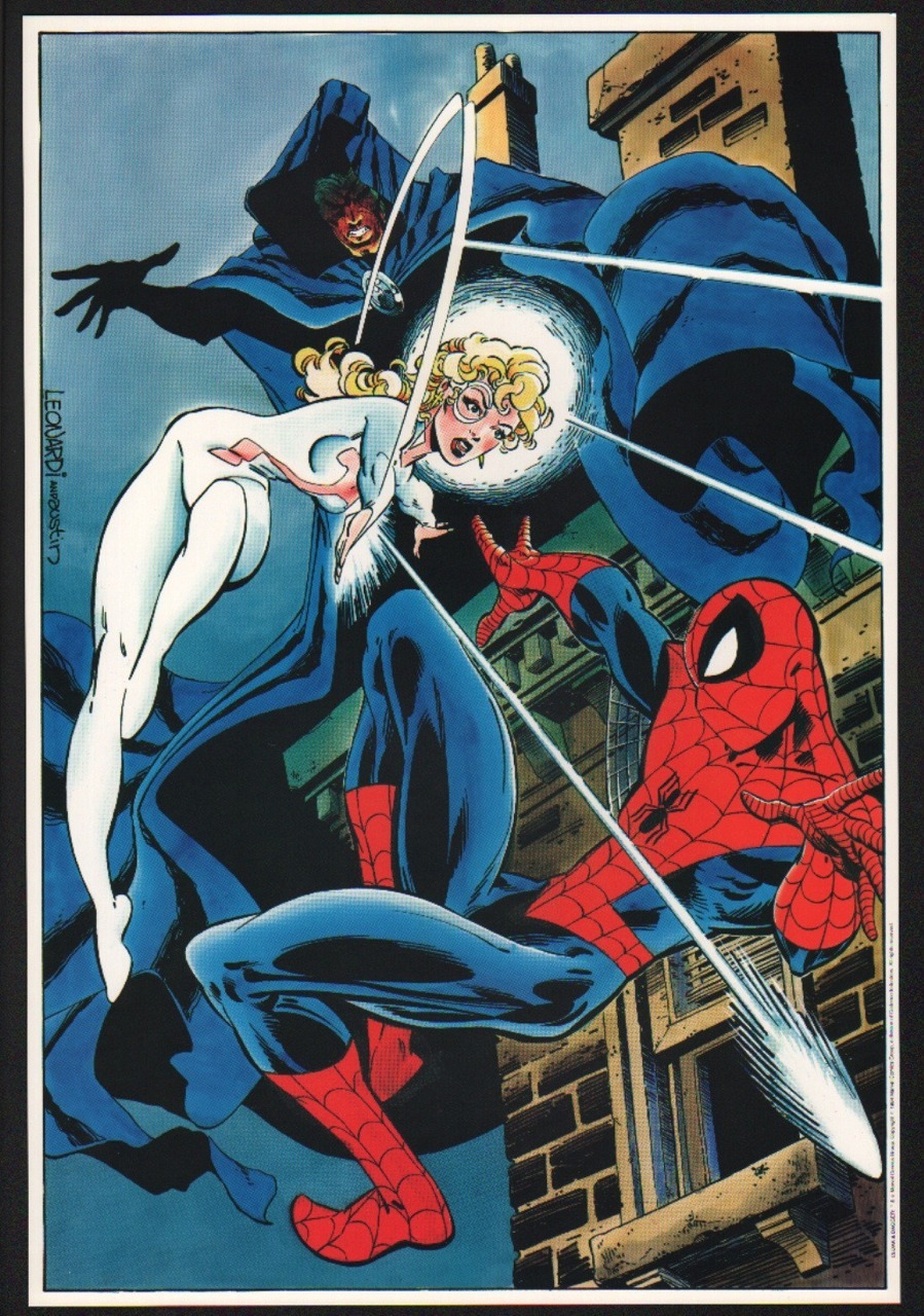 brianmichaelbendis:  1984 - Cloak &amp; Dagger Portfolio Part #2By Rick Leonardi