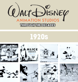 mickeyandcompany:  Walt Disney Animation Studios through the decades  All Walt Disney Animation Studios full-length feature films and some of their short movies  