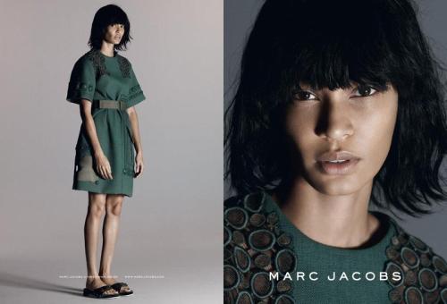 Marc Jacobs spring/summer 2015 campaign featuring models such as top girls as well as some rising st