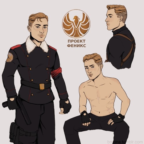 broona: Billy as a Russian super soldier because canon is irrelevant and I can do what I want.  Bill