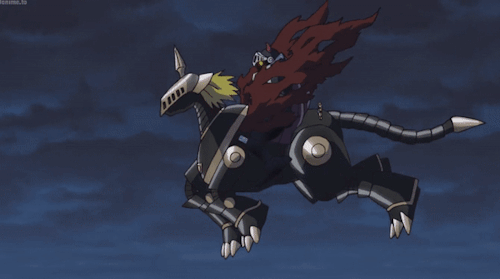 Dinosaur King DIGIMON AU Spectre And Bagramon