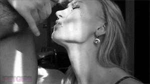 ass-n-ink:  Soaks her … yumm  Great load, just what she deserves……good girl
