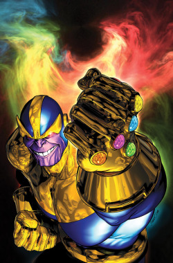 redcell6:  Thanos by Brandon Peterson