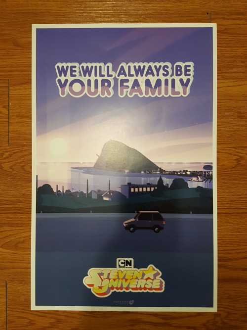 If anyone is still looking for that Fathom Exclusive Steven Universe poster that was supposed to be 