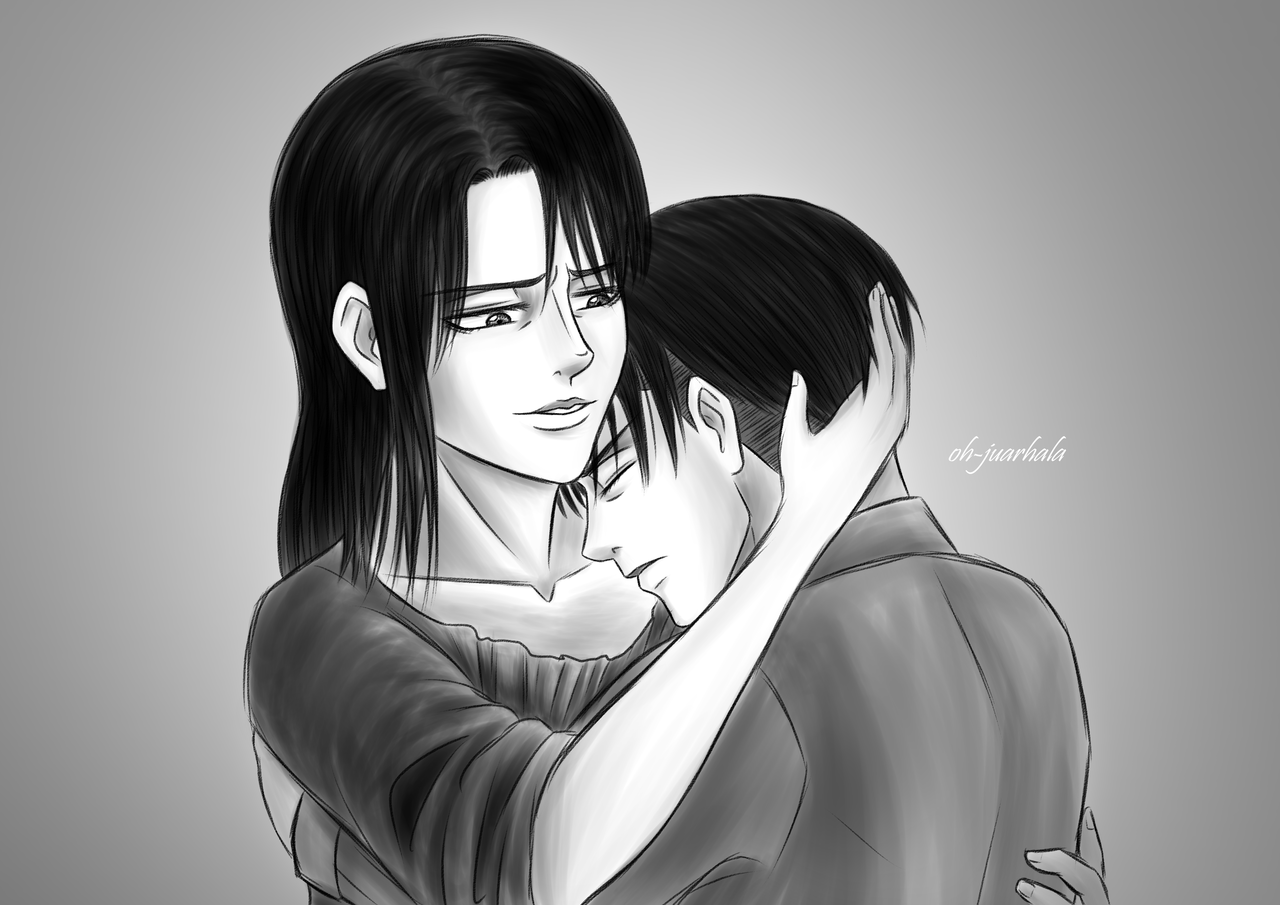 Oh, Juarhala. — Levi and his mother Kuchel in honor of the episode...