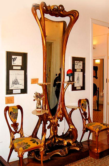 amongthegentlymad:art-noveau-love:Art Nouveau interiors.Why yes I will be living here thank you