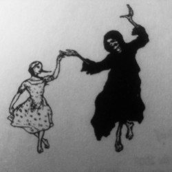 depresion-atipica:  ¿Has bailado alguna vez con la muerte? ¿Un bolero, un tango?