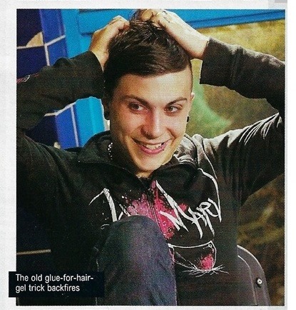 callmeblake - Frank Iero in 2005. I have never seen this clear!...