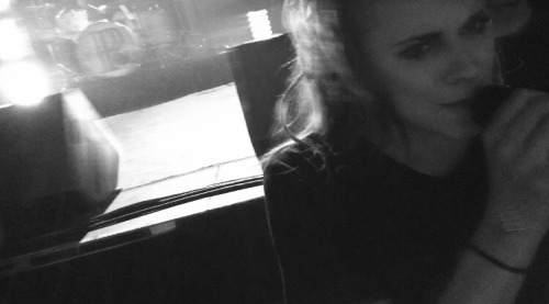 stvticscream:  here are some of the photos of lynn staring at me from my pvris show in montreal (pho