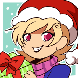 playbunny:  I wanted to do remakes of my Alpha&amp;Beta Kid xmas icons from last
