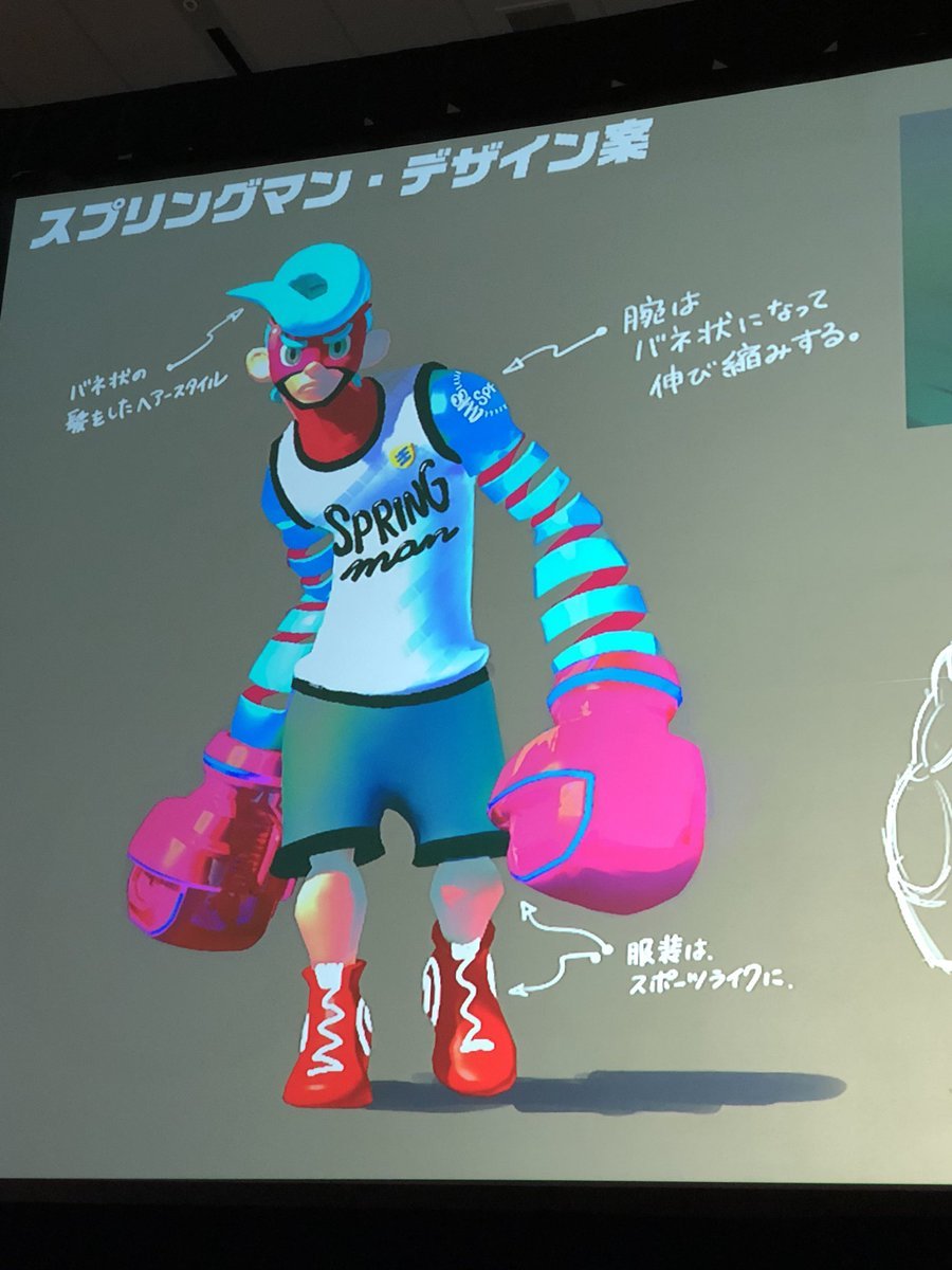 superazura:Some ARMS concept art from Kit Ellis’ Twitter.