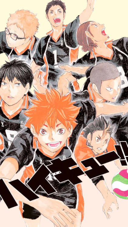 #haikyuuweek2016: Day 1: Favorite Team → Karasuno mobile wallpapers. ★