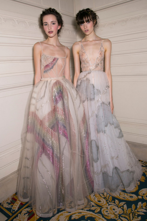 lesbeehive:Les Beehive - Haute Couture Spring 2015 – Valentino and Zuhair Murad