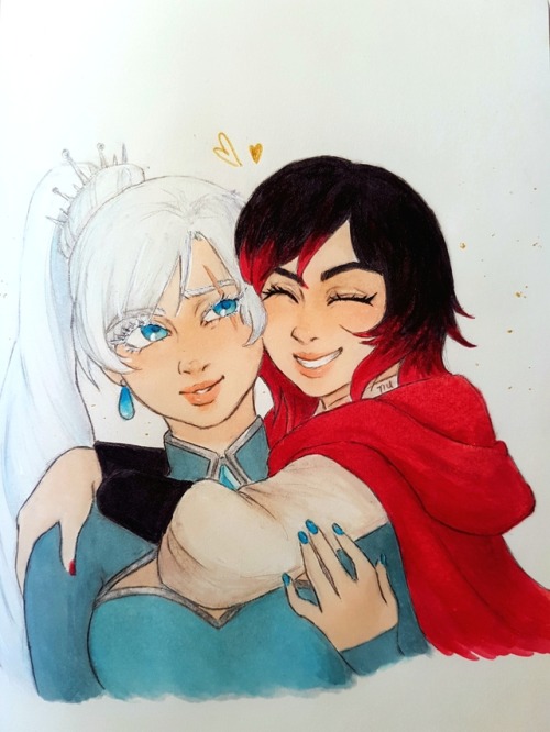 Quick sketch of these cuties ❄ [please don’t repost, thank you]