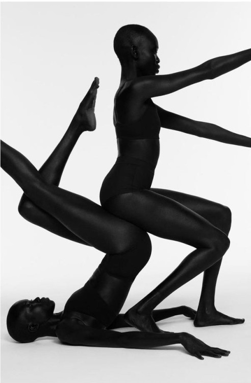 teiq:Mari Agory & Mari Malek for Suited Magazine Original photo by Paul Jung