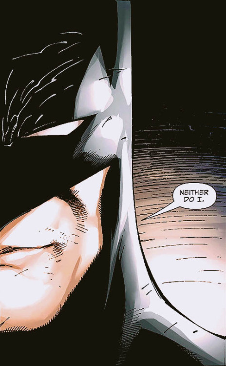babaragordon:  “Did… Did you kill the Joker?” “No. And I tell myself… again and again… That I won’t. But someday…” 