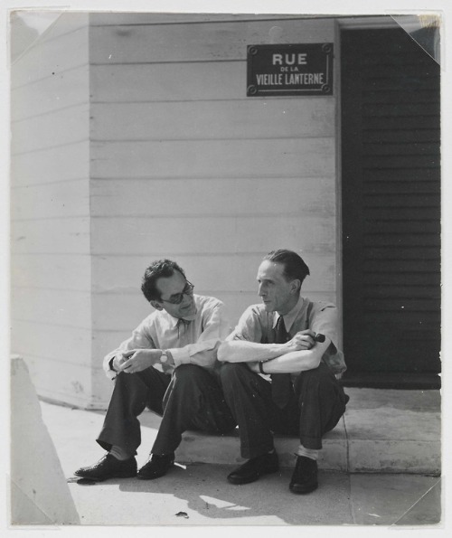 Porn photo renzo-camplone:  Man Ray with Marcel Duchamp,