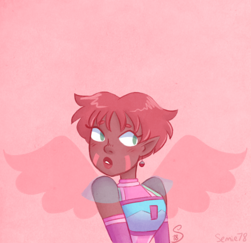 semie78:Blacktober day 1: childhood fave~always gonna be aelita <33