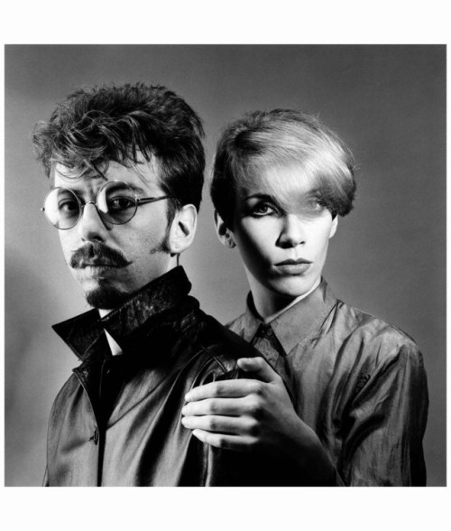 adreciclarte: Gered Mankowitz - Eurythmics [Dave Stewart and Annie Lennox], 1981