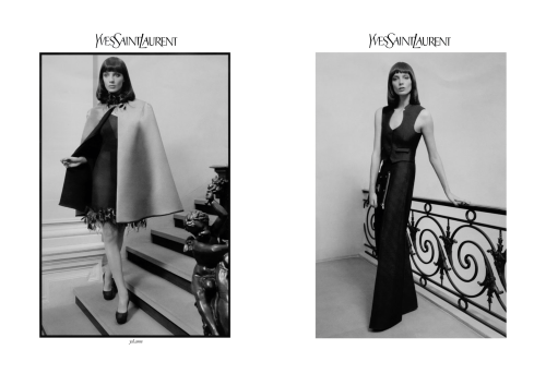 Yves Saint Laurent . Ad campaign FW1011Creative Director: Stefano PilatiPhotos: Inez van Lamsweerde 