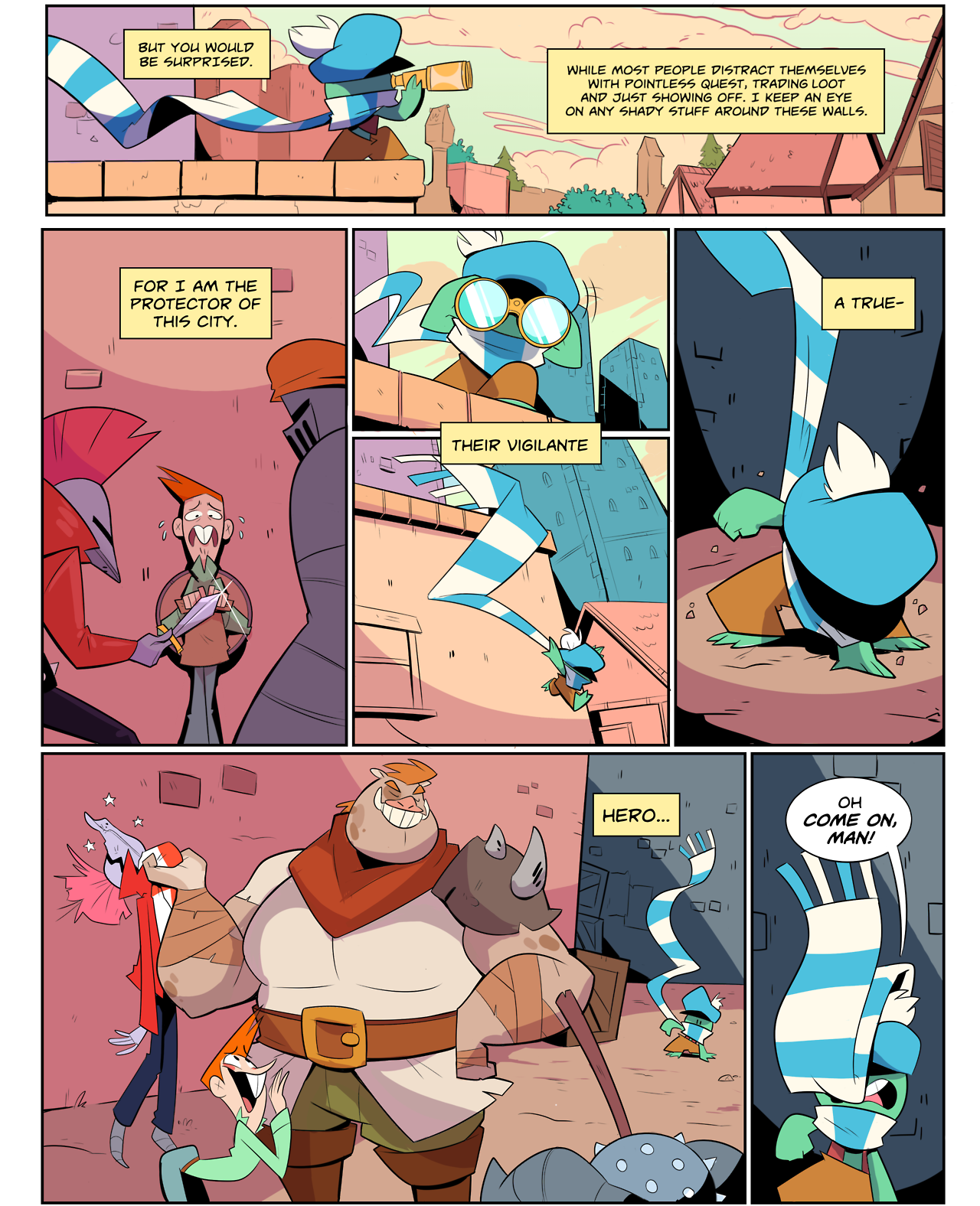 no-lasko: hernyart:  hoppinggills:  First page of this comic. I plan to update every