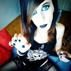 Rawr! xd #emo #emotrap #emogirl #scenegirl