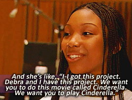 onyourtongue:  michaelamarionshaw:TriviaOriginally, Houston was set to be in the lead role, but she suggested that Brandy play the role instead. Brandy refused except on the condition that Houston play her Fairy Godmother, which is because Houston was