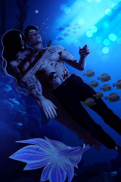 stillgotme:  rescue me from everythingMerMay: 31 Days of Merfolk by @incandescentsims &nbs