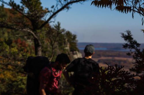 Adventure Time. . . . . . #DevilsLakeStatePark  #FallColors #FallHikes #Midwestfall #Midwest #Wisc