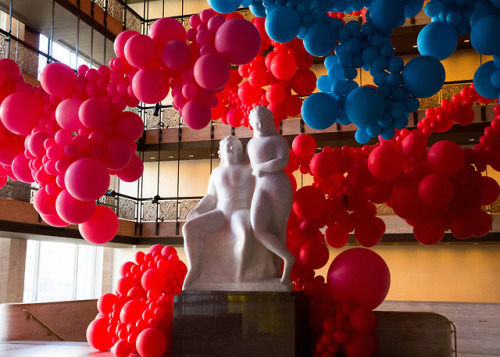 Balloon Installations by Jihan Zencirli