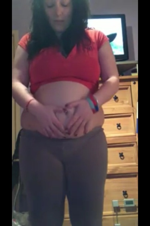 omgpussypregolicked:  foodbabydaily: This girl is a freaking goddessDon’t cry you shameless cunt. Your tears only makes me want to tear apart your teenie fuck holes even more.