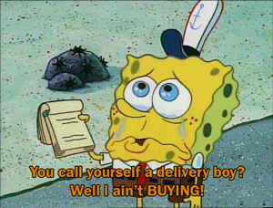 arianagrandgay:spongebob squarepants - pizza delivery (1999)