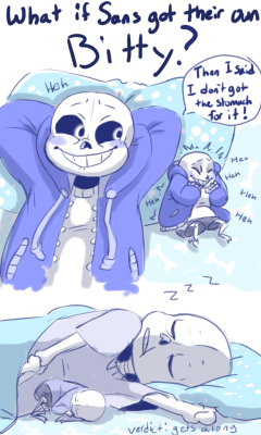 theskeletongames:  His own bitty Still thinking
