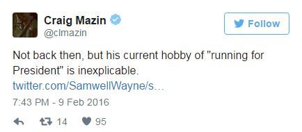 morningwoodz:    Wait until the 3rd ballot when GOP turns on Cruz and this guy has a speech at the convention.   