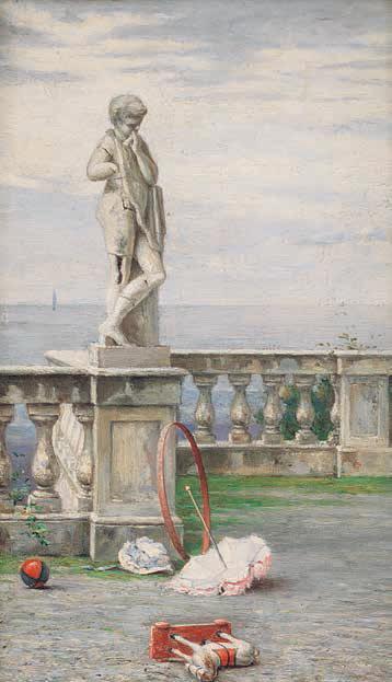 Adolfo Dalbesio (born 1860)Paesaggio, 1890–1899 ; Vista della terrazza , 1878