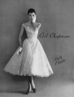 tammy17tummy:  Ceil Chapman, 1956 