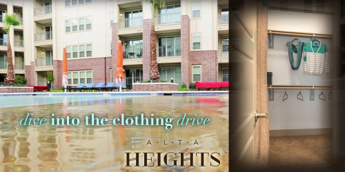 Remember to bring those gently worn outfits to our donation box for Alta Height&rsquo;s Spring C