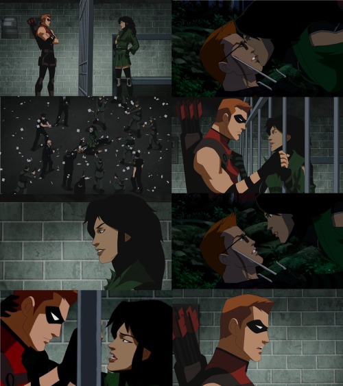 season one OTPs – Roy Harper//Red Arrow + Jade Nguyen//Cheshire