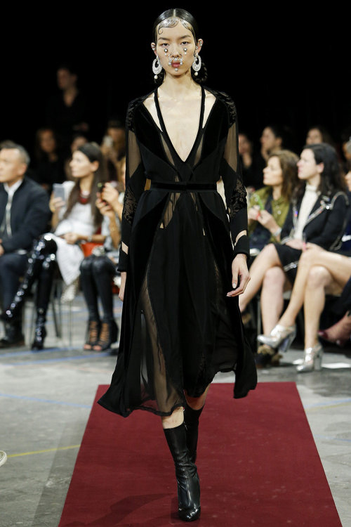 Givenchy Ready To Wear Fall/Winter 2015. Designer is Riccardo Tisci. Paris Fashion Week. March 8, 20