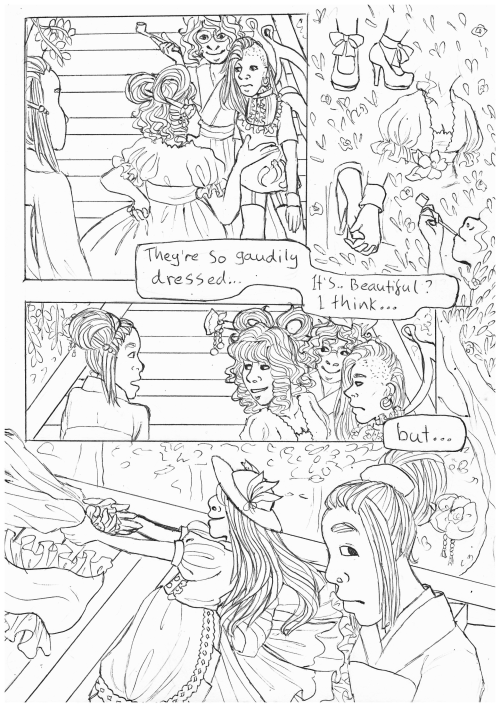 Would you look at that! Another unfinished Touhou comic!I started it over the summer, but my art has