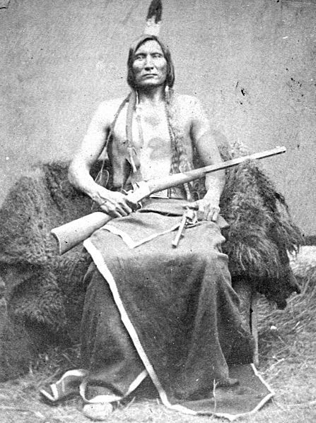 Lakota Chief Touch The Clouds, 1877.“Have compassion on us. Don’t punish us all because some o