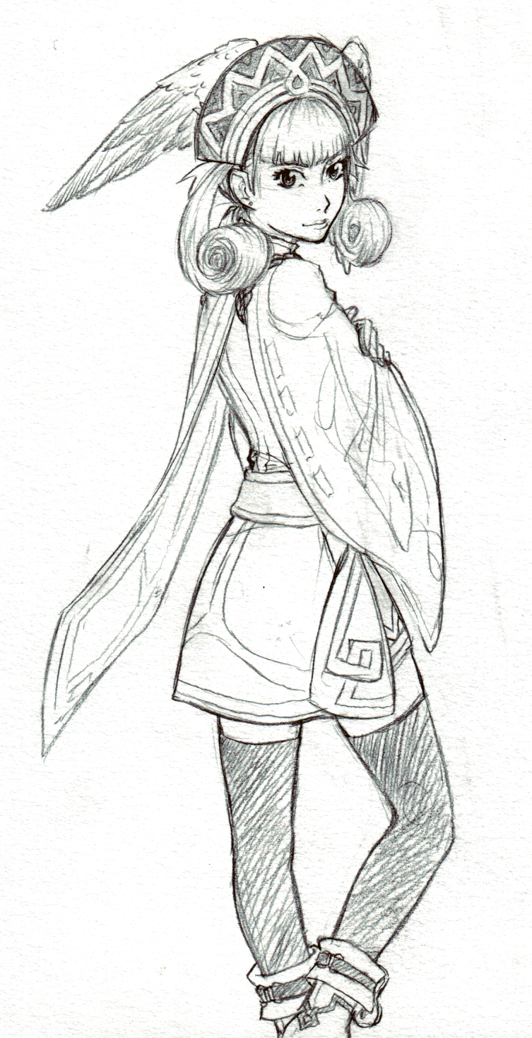 alnee:   Excavating older drawings: Melia Melia has always been one of my favourite