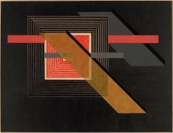 lessons-in-fortification:  El Lissitzky, Proun, 1924-25 
