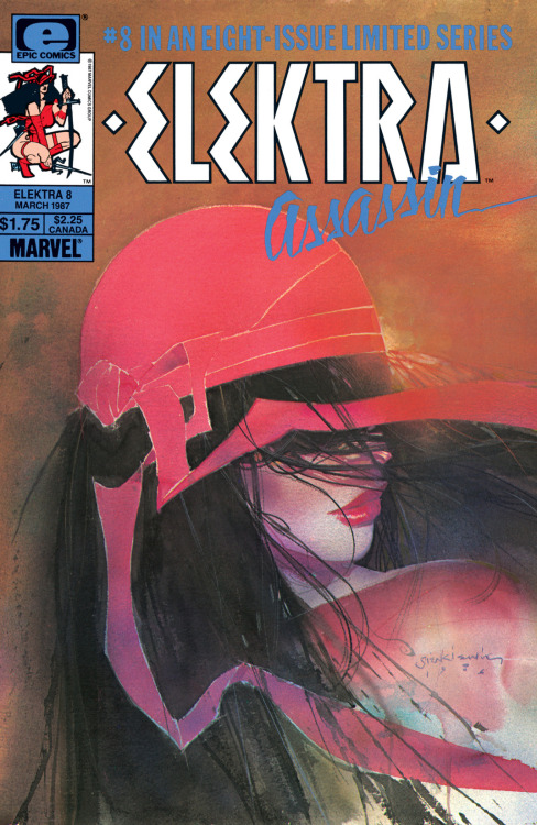comixology:  Elektra: Assassin is on sale (today only) Covers by Bill Sienkiewicz