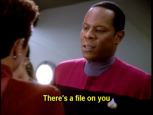Star Trek: Deep Space Nine S01e13 "Battle Lines"