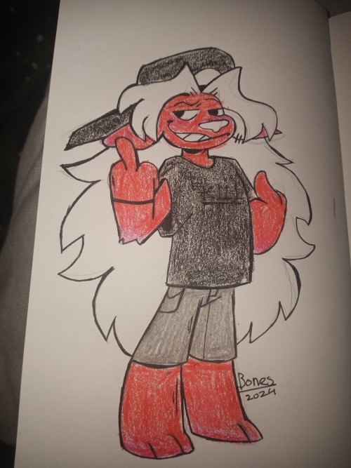 I UHHHH I Tried To Draw Ur Sona, Sorry If Its Not The Best, It's Been A Bitbsince I Drew A Troll!