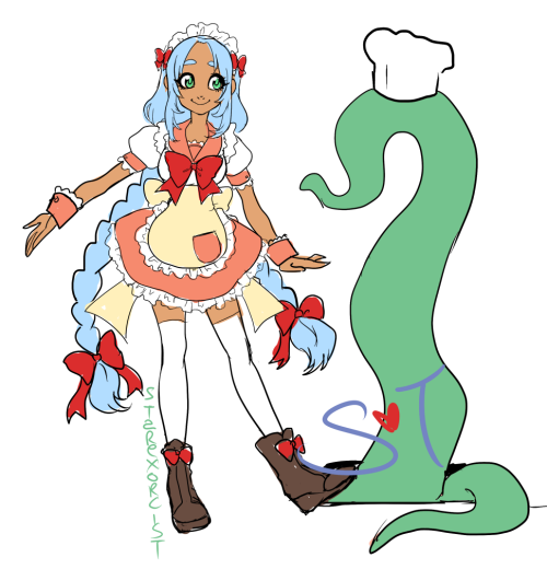 starexorcist:  Schoolgirls aren’t the only ones who love tentacles! Just a design for noooow~