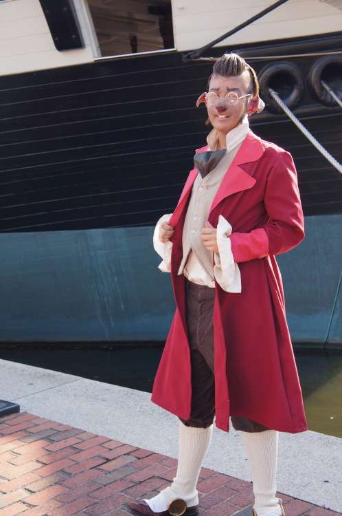 ladyfromanothergrinningsouls: Dr. Delbert Doppler - Treasure Planet cosplay at Otakon 2013. The Balt